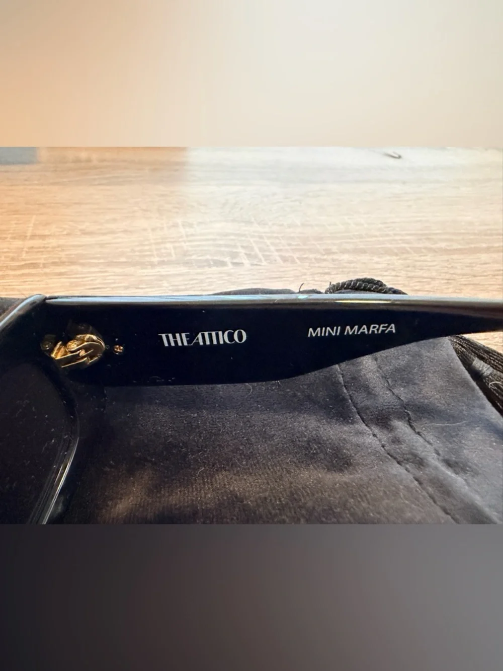 Linda Farrow x The Attico Mini Marfa Sunglasses - Picture 8 of 10